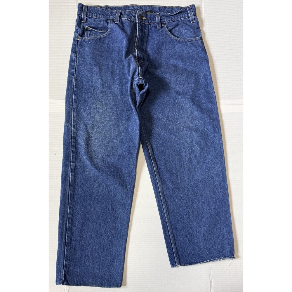 PRSN BLU - Men's Denim Jeans - Made USA - Carpenter Prison Blue- 38x29**